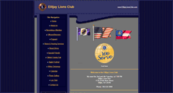 Desktop Screenshot of ellijaylionsclub.com